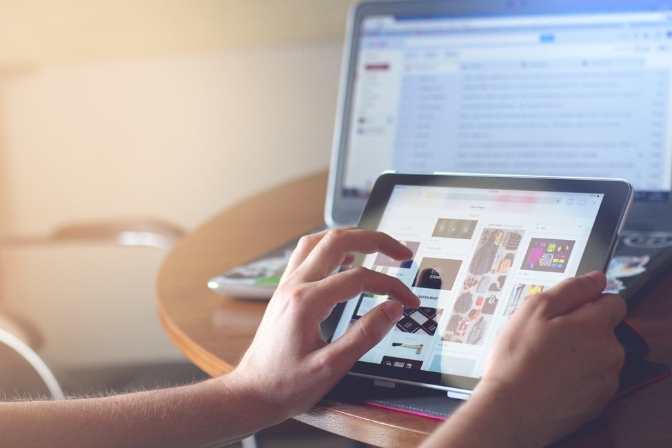 Pagina de start in web site design